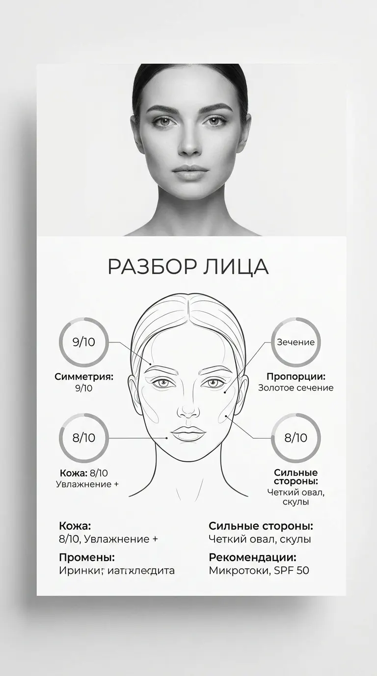 Разбор лица: схема и рекомендации