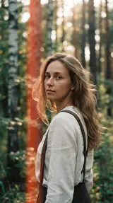 Свет сквозь лес