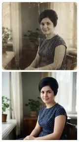 Реставрация старого фото