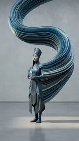 Товар с глянцевой 3D-лентой